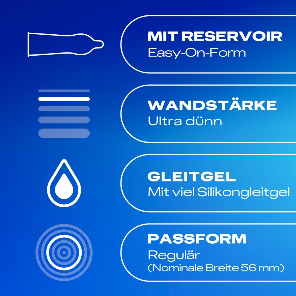 Durex Hautnah Extra Feucht Kondome (10 Stk)