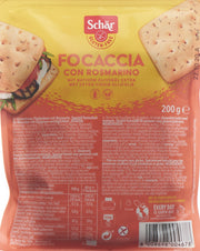 Schär Focaccia mit Rosmarin, glutenfrei (200g)