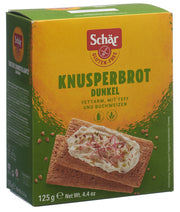 Schär Knusperbrot dunkel, glutenfrei (125g)