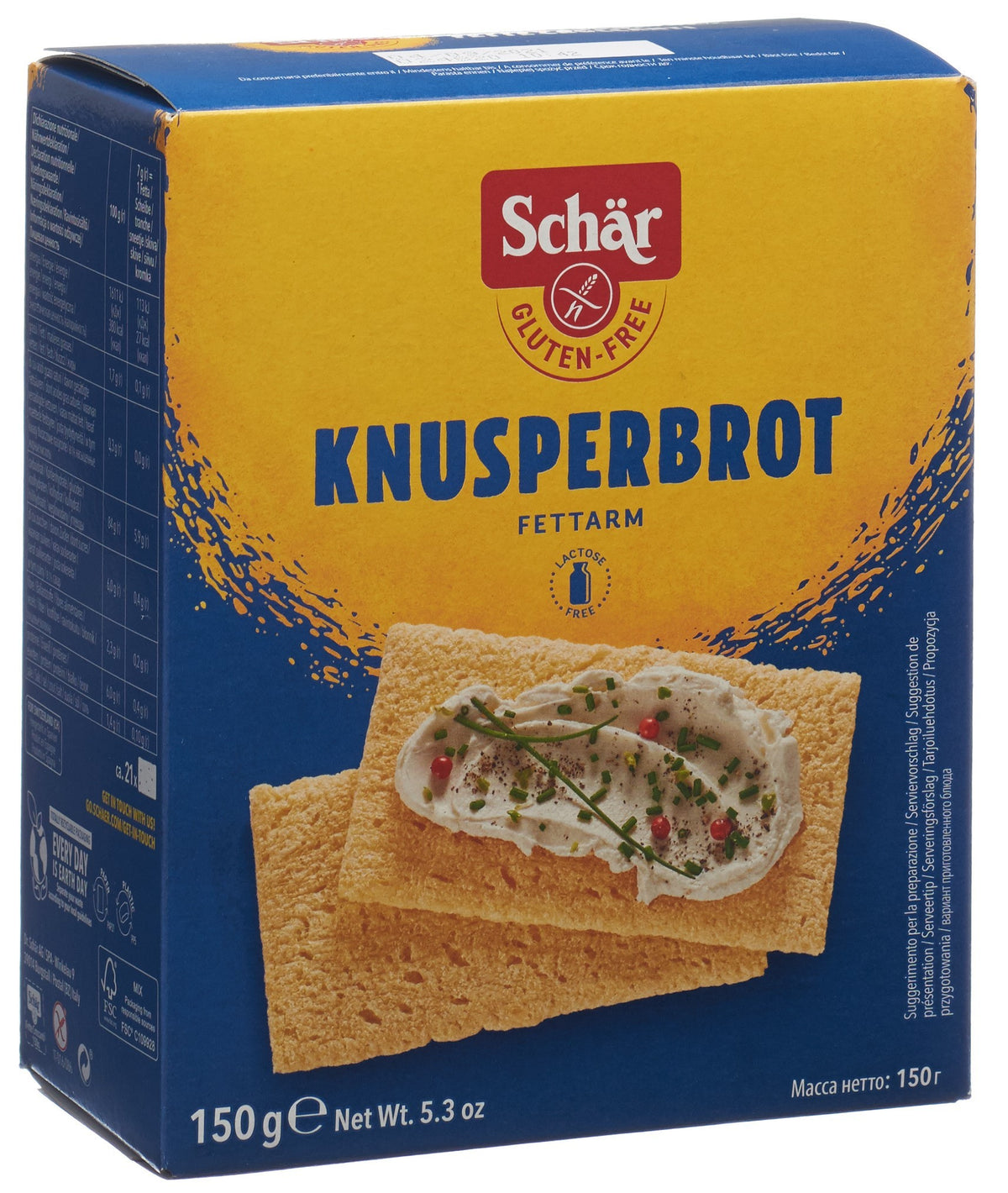Schär Knusperbrot, glutenfrei (150g)