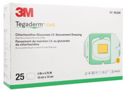 3M Tegaderm CHG Fixierverband 10x12cm (25 Stk)