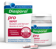 Diasporal Magnesium Pro Depot Muskeln und Nerven Tabletten (30 Stk)
