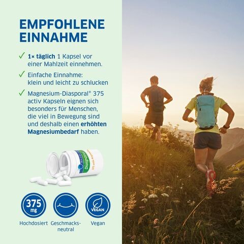 Diasporal Magnesium Activ Kapseln (50 Stk)