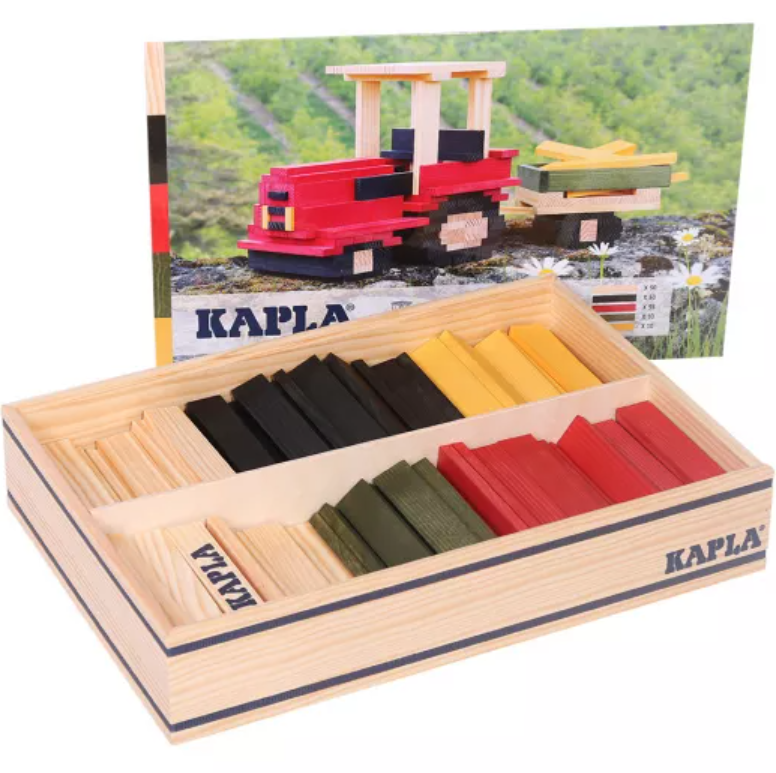 KAPLA Baukasten Traktor (155 Teile)