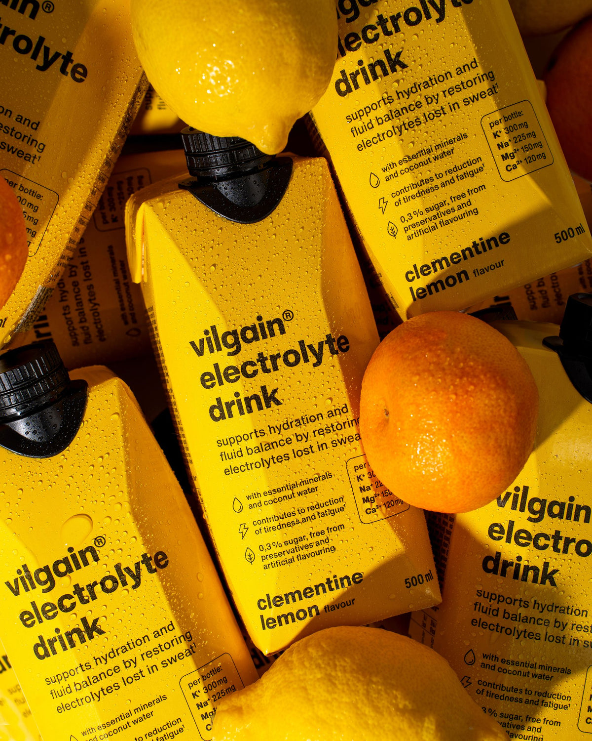Vilgain Electrolyte Drink Mandarine mit Zitrone Bild 2