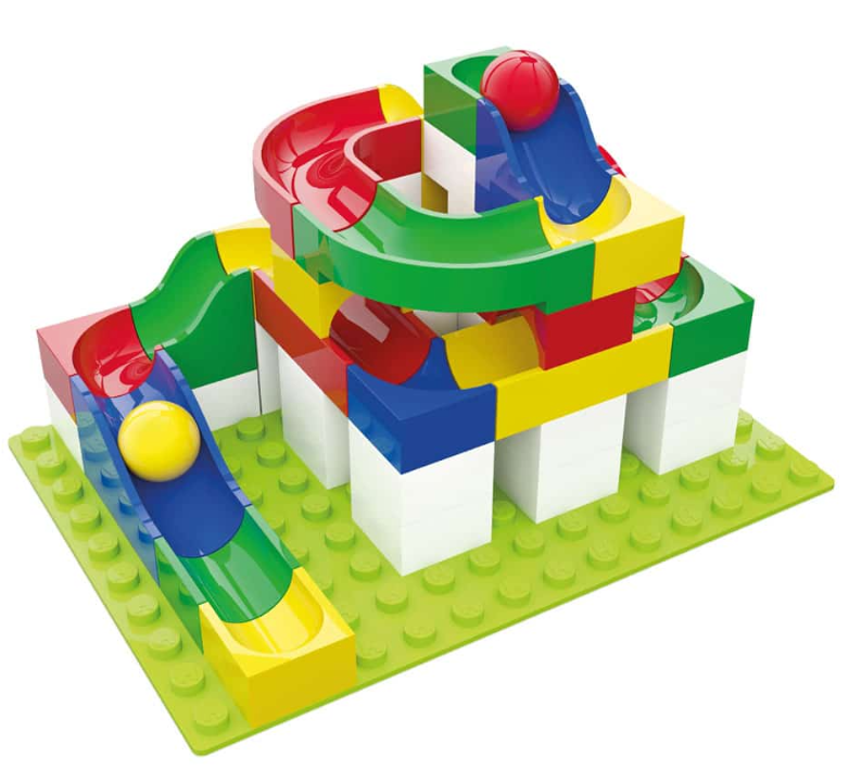 Hubelino Kugelbahn Baukasten Mini (45 Teile)