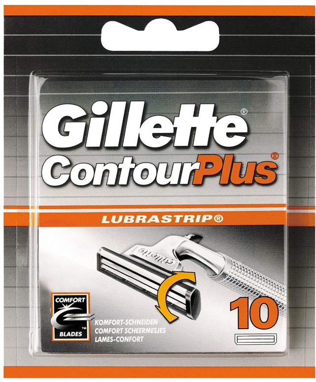 Gillette CONTOUR Plus Ersatzklingen (10 Stk)