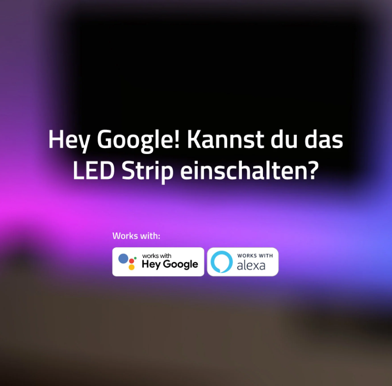hombli Smart LED Strip RGB, Länge 5 Meter (1 Stk)