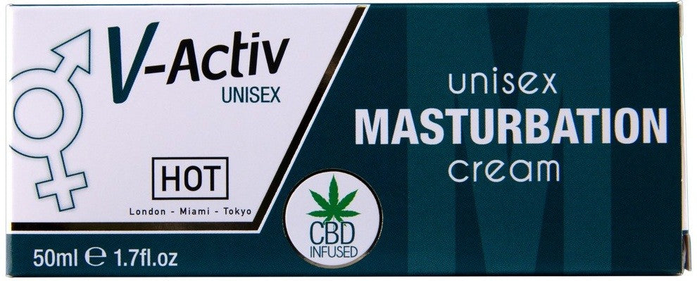 HOT V-Activ Unisex Masturbation Cream Stimulationscreme (50ml)