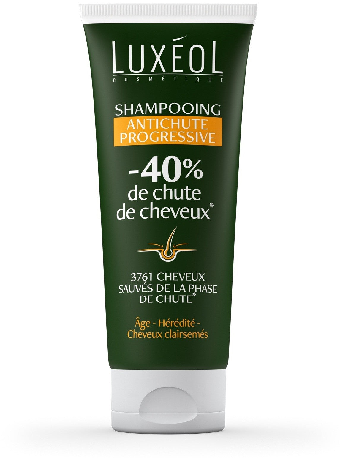 Luxéol Shampoo gegen fortschreitenden Haarausfall (200ml)