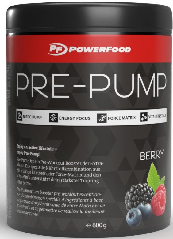Powerfood One Pre-Pump Berry (600g)