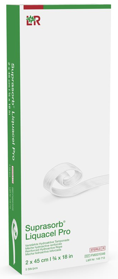 Suprasorb Liquacel Pro 2x45cm (5 Stk)