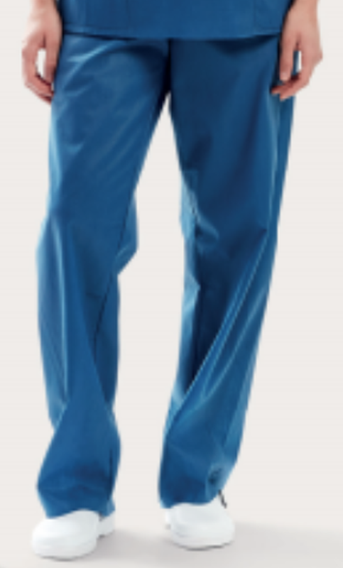 BARRIER Scrub Suit Hose blau, Grösse L, Taillenumfang 93–97cm (48 Stk)