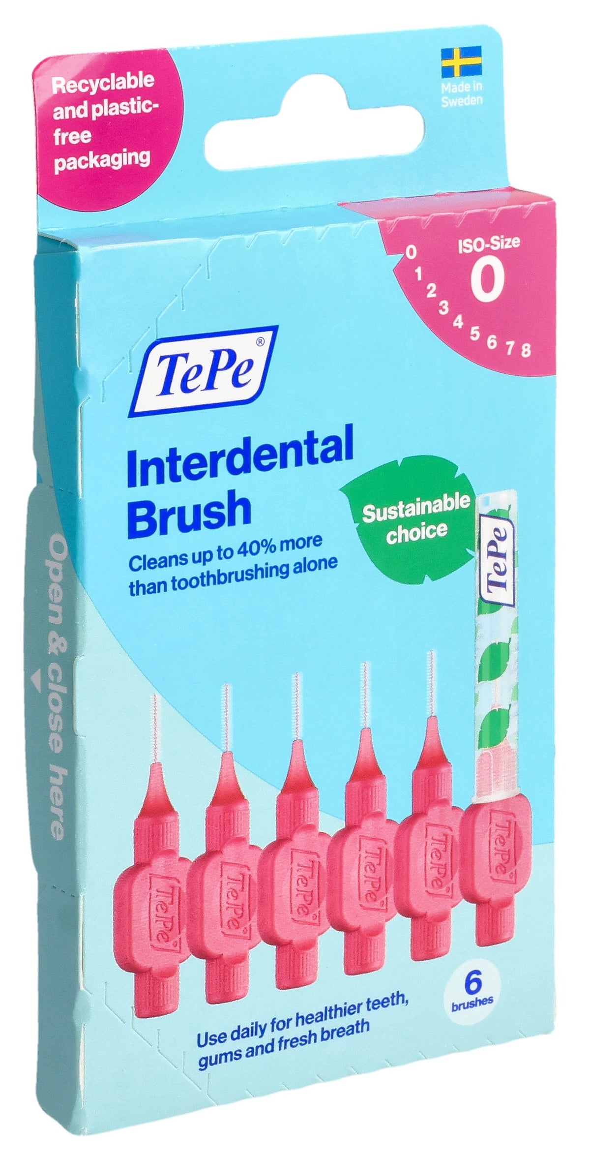 TePe Interdentalbürste 0.4mm pink (6 Stk)