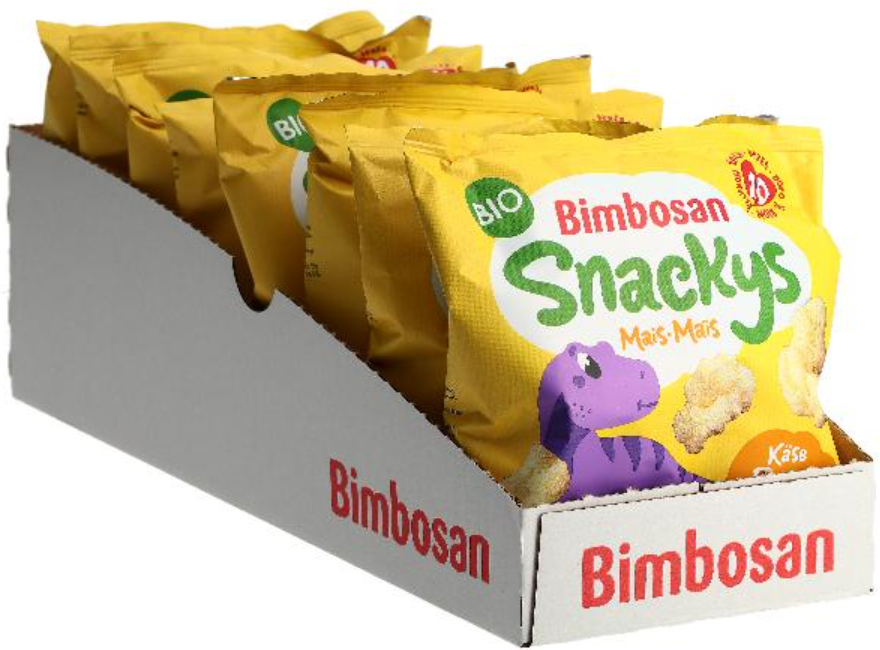 Bimbosan BIO Snackys Käse (8x25g)