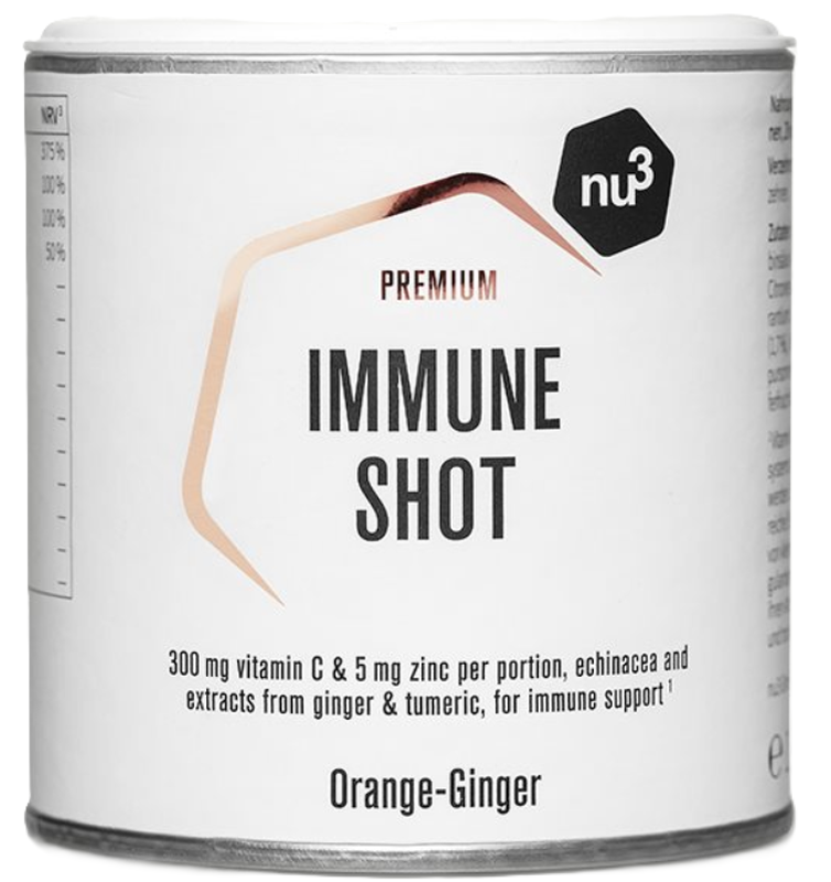nu3 Immun Shot Pulver Orange-Ingwer (150g)