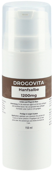 DROGOVITA Hanfsalbe 1200mg Dispenser (150ml)