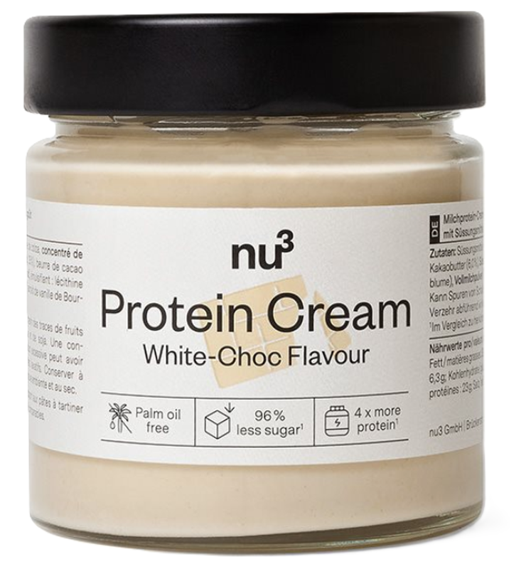 nu3 Vegane Protein Creme Weisse Schokolade (200g)