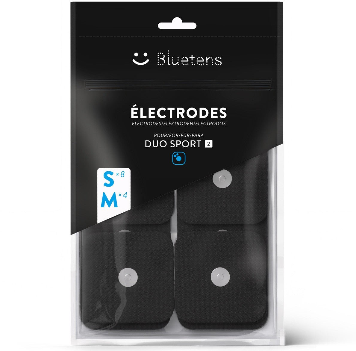 Bluetens Duo Sport 2 Ersatz Elektroden (12 Stk)