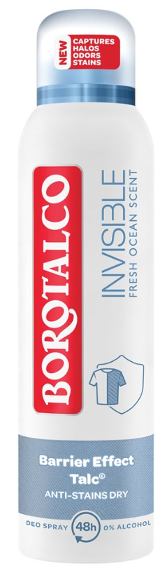Borotalco Deo Invisible Fresh Spray (150ml)