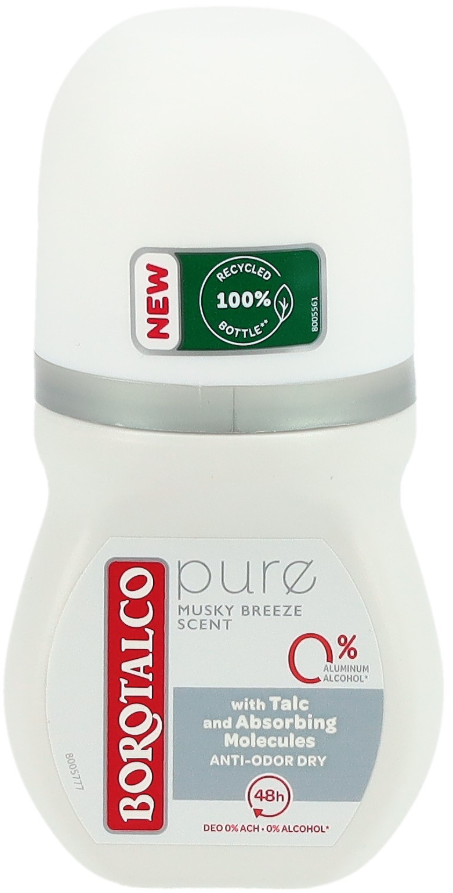 Borotalco Deo Pure Clean Freshness Roll on (50ml)