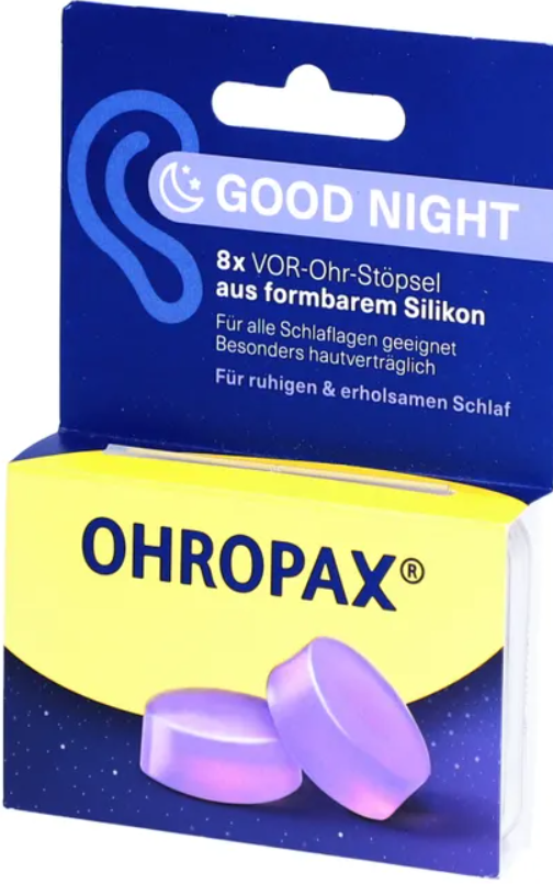 OHROPAX Good Night Silikon Ohrstöpsel (2 Stk)
