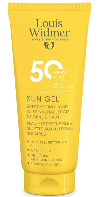 Louis Widmer Sun Gel LSF 50 (100ml)