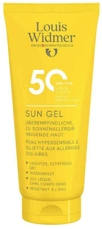 Louis Widmer Sun Gel 50 ohne Parfum (100ml)