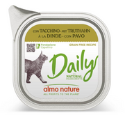 Almo Nature Daily mit Truthahn, Nassfutter für Katzen (100g)