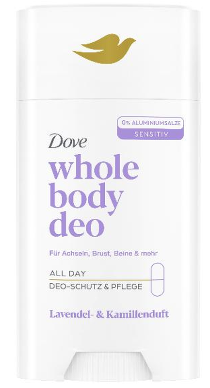 Dove Deostick Whole Body Lavendel & Kamillenduft (75ml)