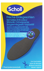 Scholl Odour Buster Einlegesohlen Frisch im praktischen Falt-Format (1 Paar)