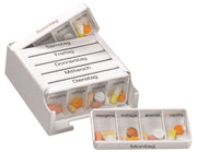 Sahag Medi-7 Medikamentendosierer 7 Tage weiss (1 Stk)
