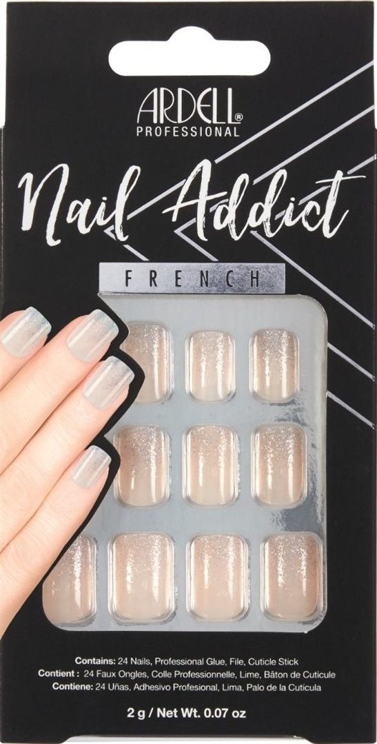 Ardell Nail Addict French Glitter (24 Stk)