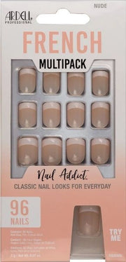 Ardell Nail Addict French Multipack Nude (96 Stk)