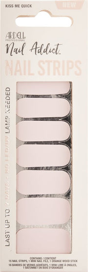 Ardell Nail Addict Nail Strips Kiss Me Quick (16 Stk)