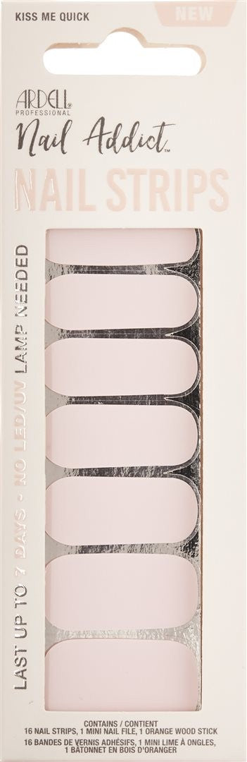 Ardell Nail Addict Nail Strips Kiss Me Quick (16 Stk)