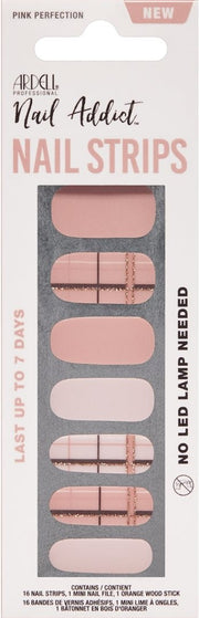 Ardell Nail Addict Nail Strips Pink Perfection (16 Stk)