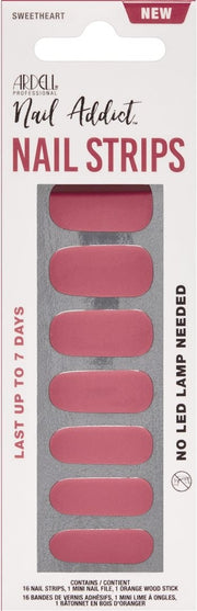Ardell Nail Addict Nail Strips Sweetheart (16 Stk)