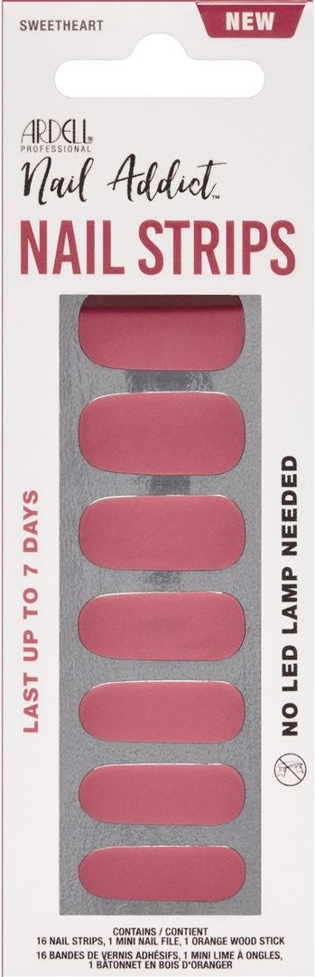 Ardell Nail Addict Nail Strips Sweetheart (16 Stk)