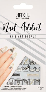 Ardell Nail Addict Set Nail Art Sticker Boho Chic (1 Stk)