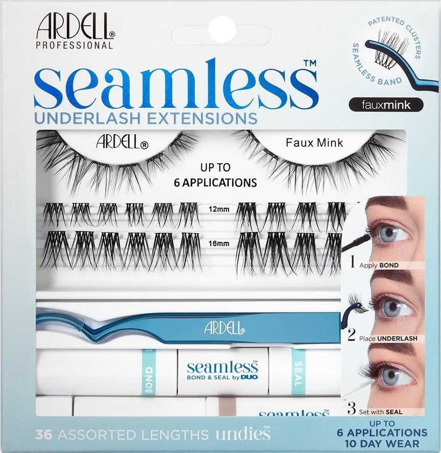 Ardell Seamless Extensions Faux Mink Starter Kit (39-teilig)