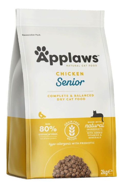 Applaws Trockenfutter Senior mit Huhn (2kg)