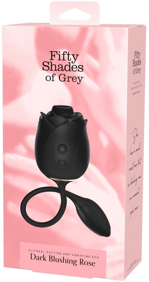 Fifty Shades of Grey Dark Blushing Rose Pulsator & Vibro-Ei (1 Stk)