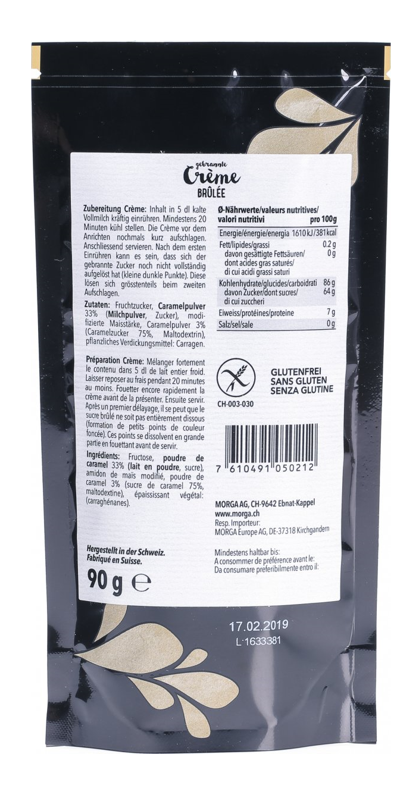 MORGA Gebrannte Creme Brûlée (90 g)