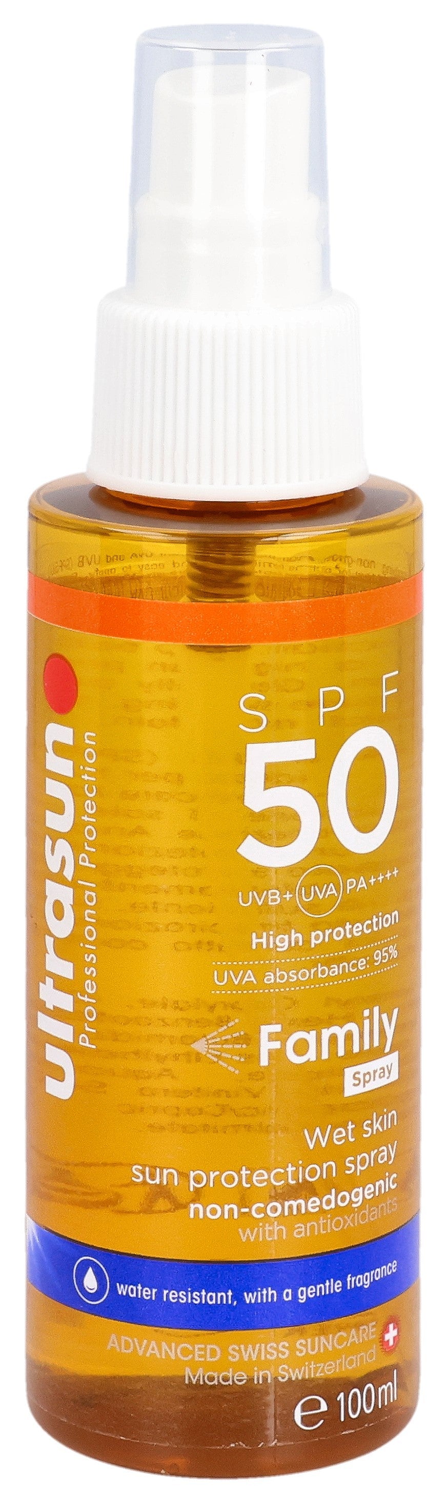 ultrasun Family Wet Skin LSF 50 (100ml)