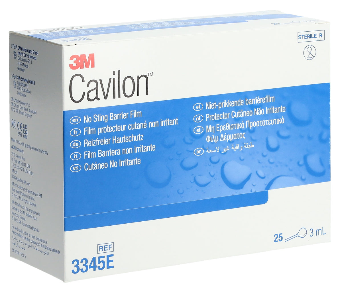 3M Cavilon Reizfreier Hautschutz Applikator (25x3ml)