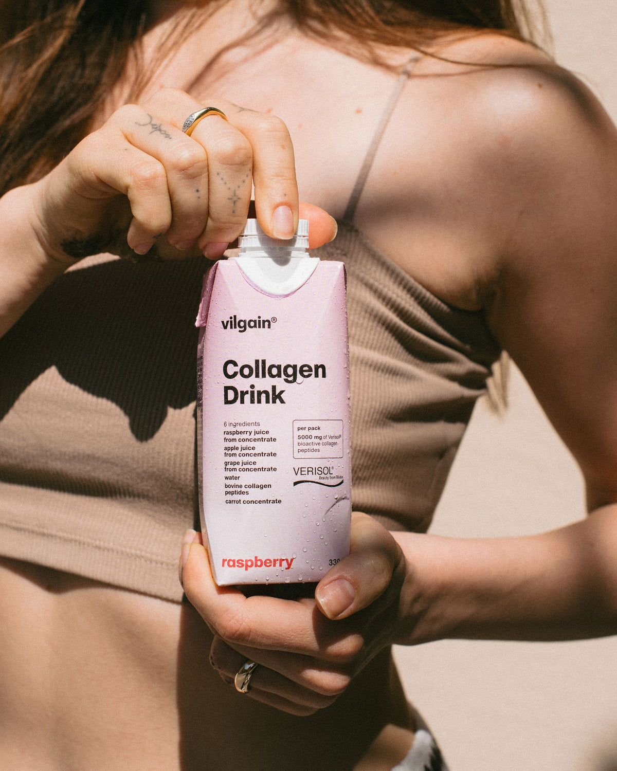 Vilgain Collagen Drink Himbeere Bild 2
