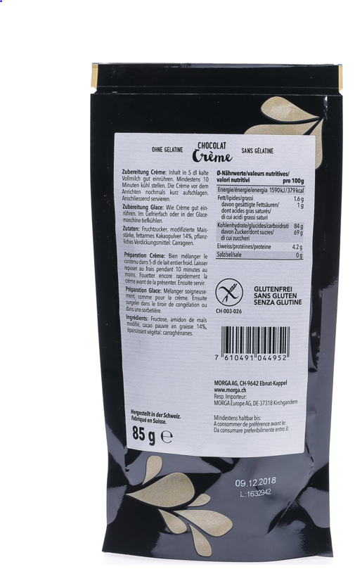 MORGA Schokolade Creme (85 g)