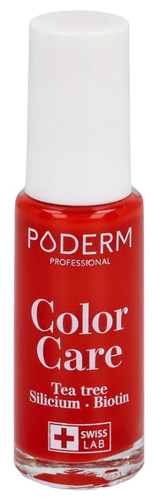 PODERM Vernis Color Care 363 Rouge Puissant (8ml)
