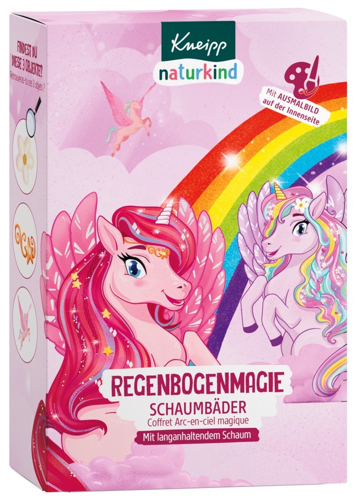 Kneipp Naturkind Geschenkset Badezusatz Regenbogenmagie (3-teilig)